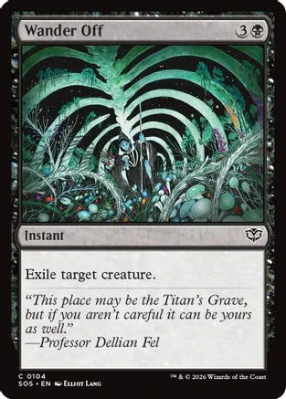 Wander Off  [Secrets of Strixhaven] Foil