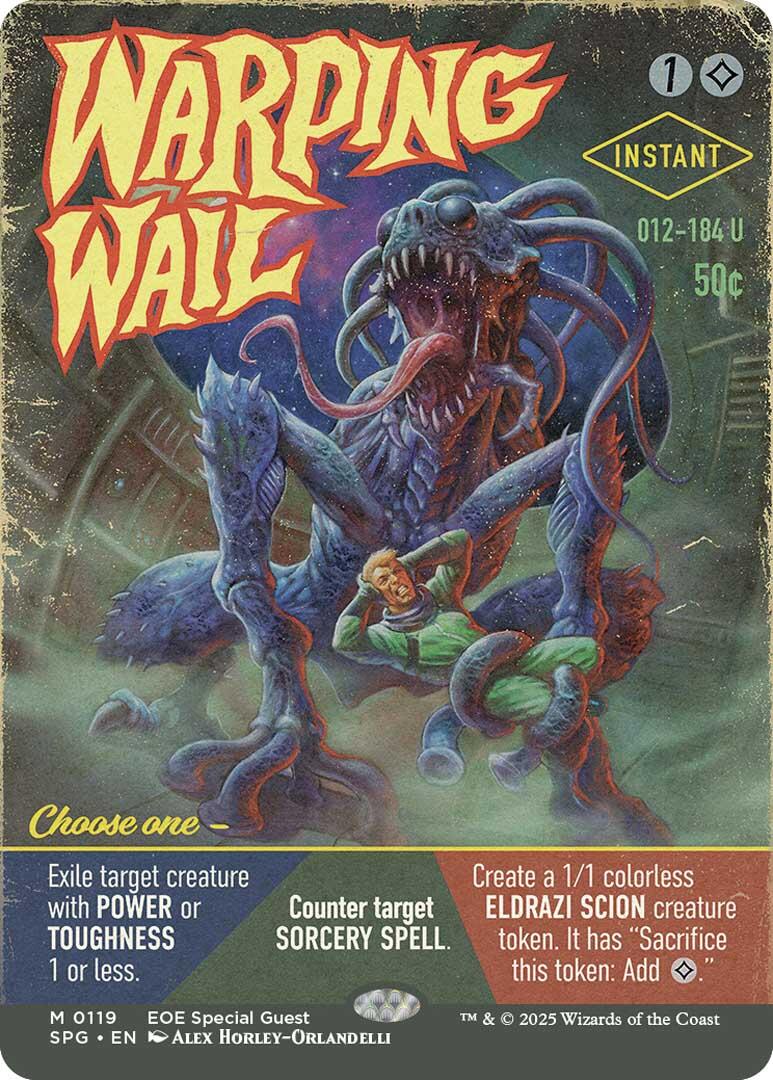 Warping Wail (Borderless) [Edge of Eternities Special Guests] Foil