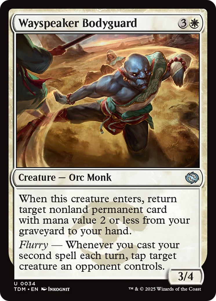 Wayspeaker Bodyguard [Tarkir: Dragonstorm] Foil