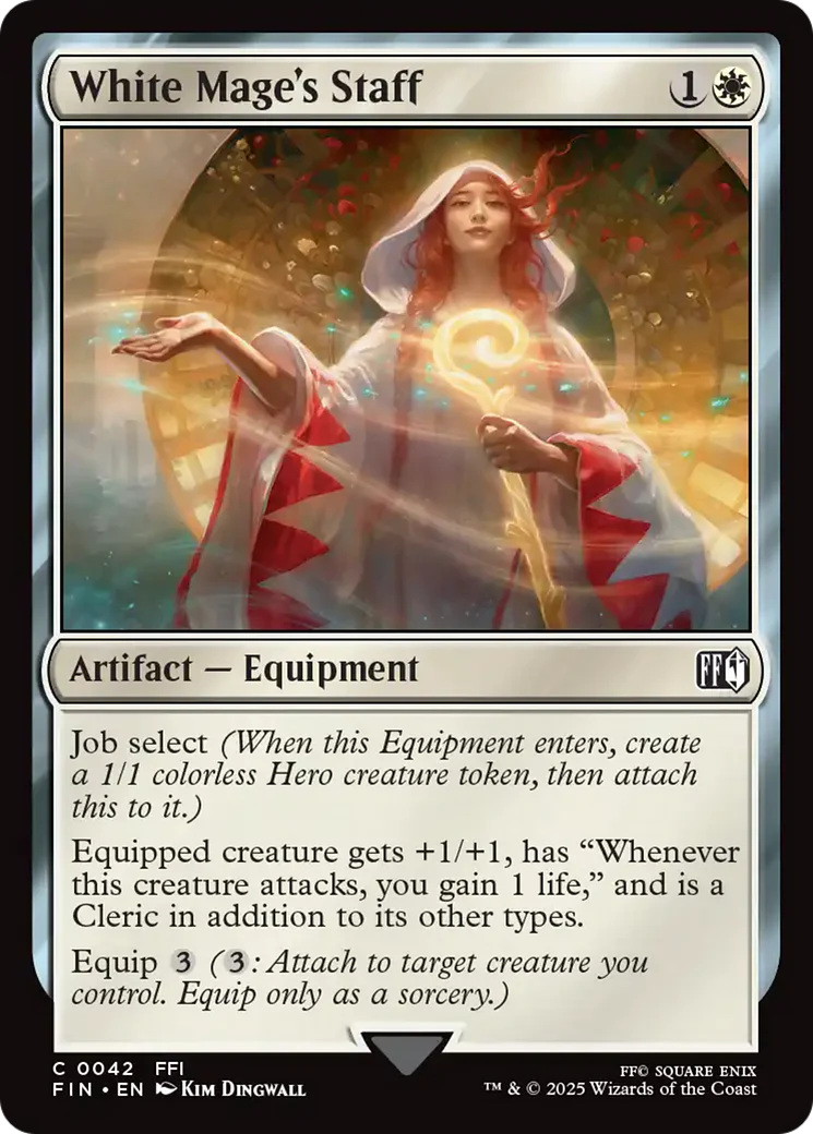 White Mage's Staff [FINAL FANTASY] Foil