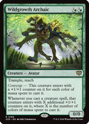 Wildgrowth Archaic  [Secrets of Strixhaven]