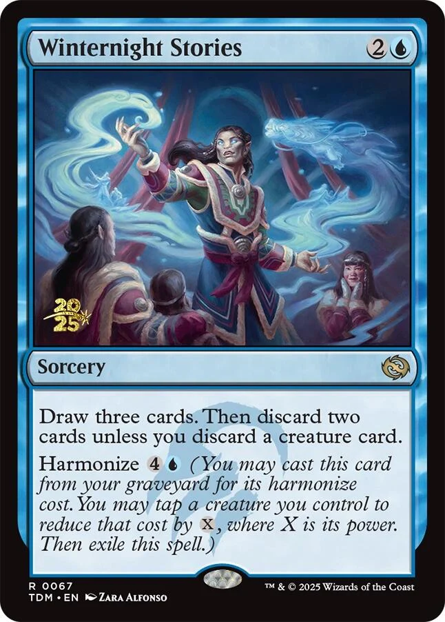 Winternight Stories [Tarkir: Dragonstorm Prerelease Promos] Foil