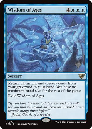 Wisdom of Ages  [Promo Pack: Secrets of Strixhaven]