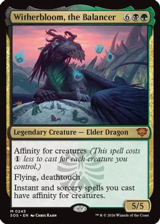 Witherbloom, the Balancer  [Secrets of Strixhaven] Foil