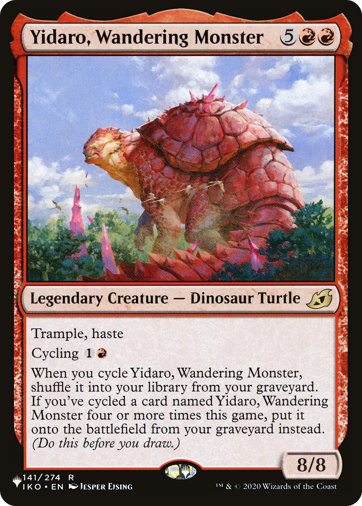 Yidaro, Wandering Monster [The List] Foil