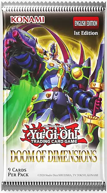 Yu-Gi-Oh! - Doom of Dimensions Booster (booster pack)
