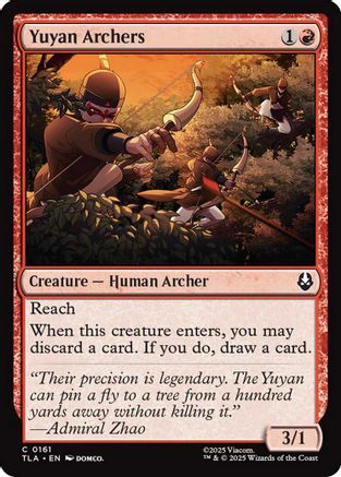 Yuyan Archers  [Avatar: The Last Airbender] Foil