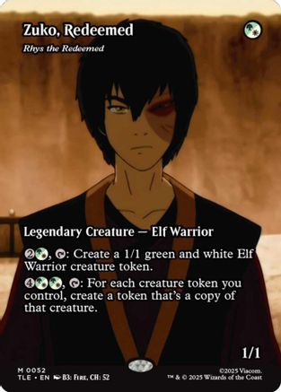 Zuko, Redeemed - Rhys the Redeemed (Borderless)  [Avatar: The Last Airbender: Eternal-Legal]